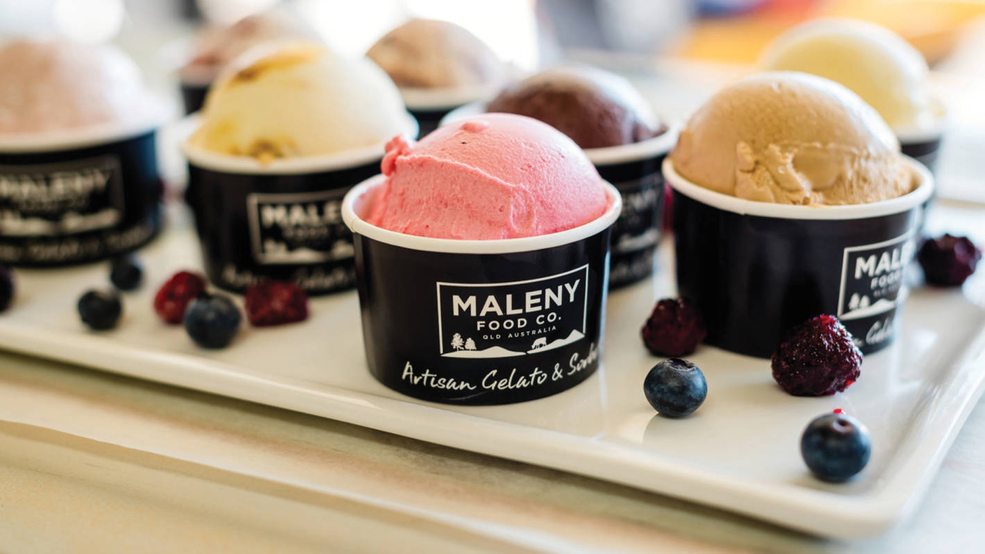 Gelato at Maleny Food Co