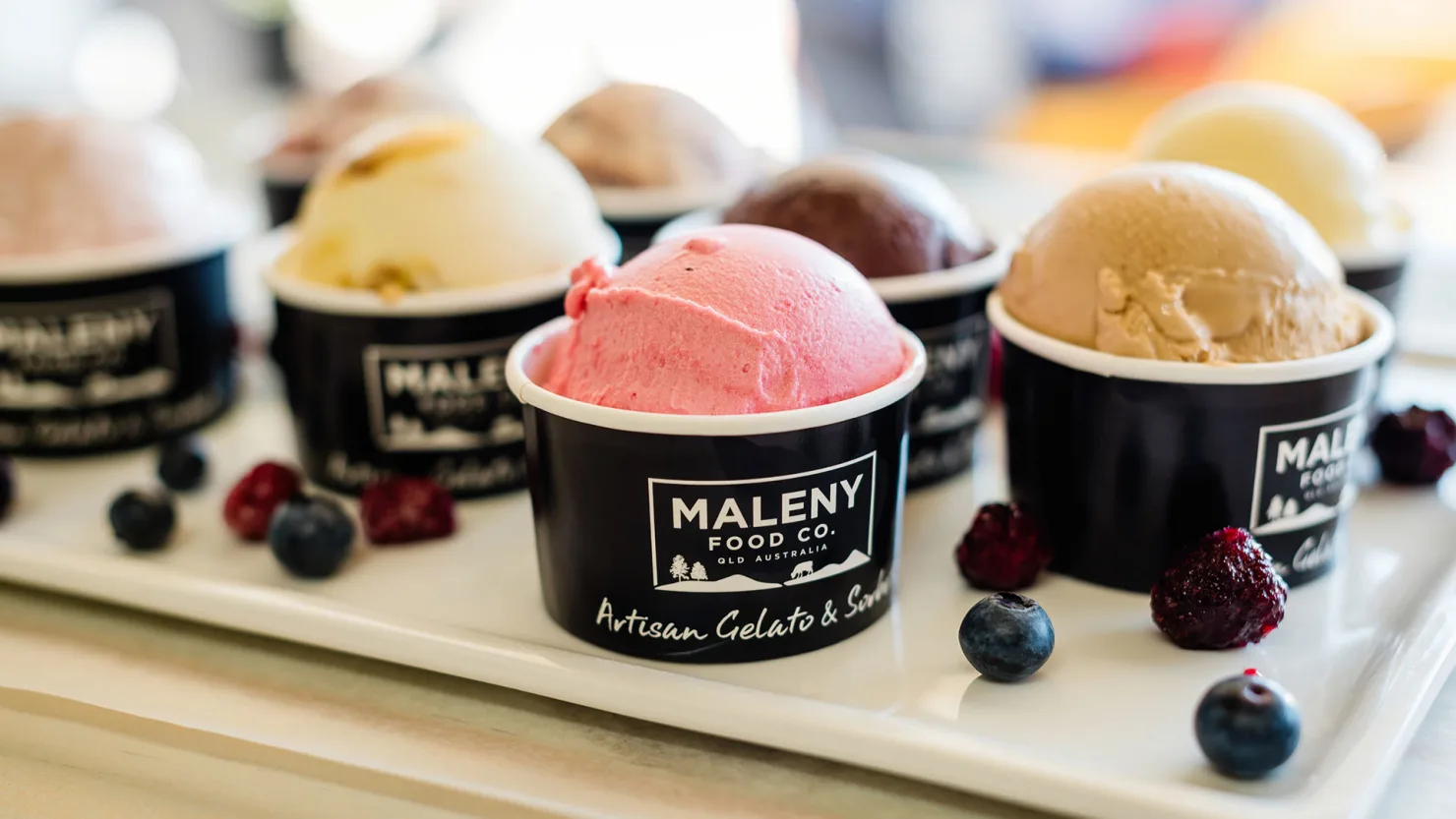 Gelato at Maleny Food Co