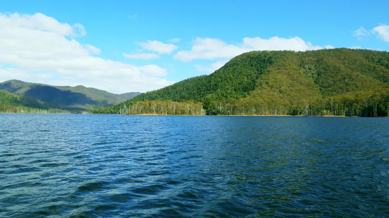 Swim, waterski or kayak the calm waters of Borumba Dam.