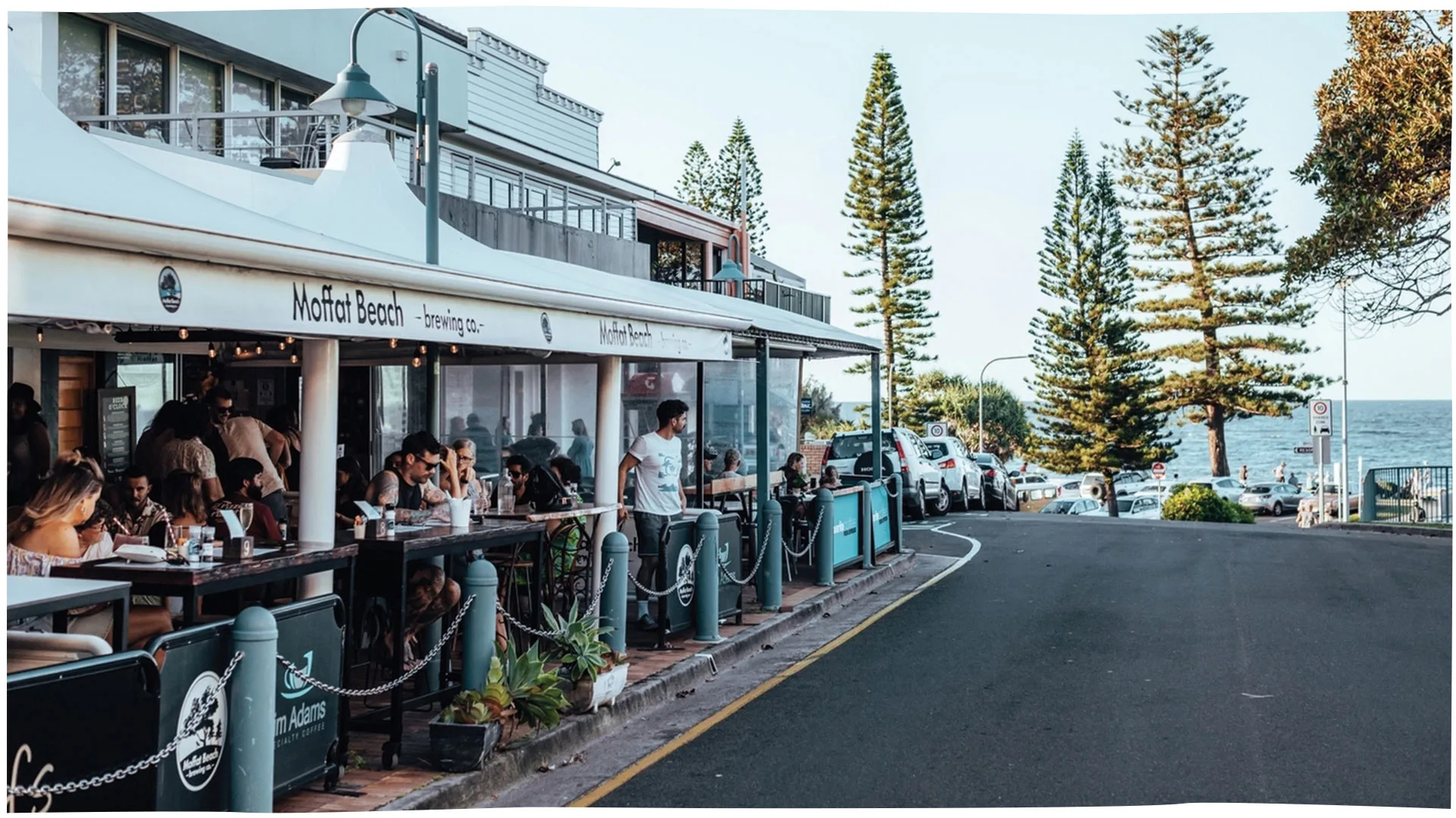 Beachside beers at Moffat Beach Brewing Co