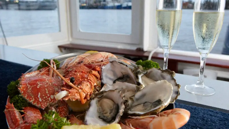 Seafood cruise with Coastal Cruises Mooloolaba