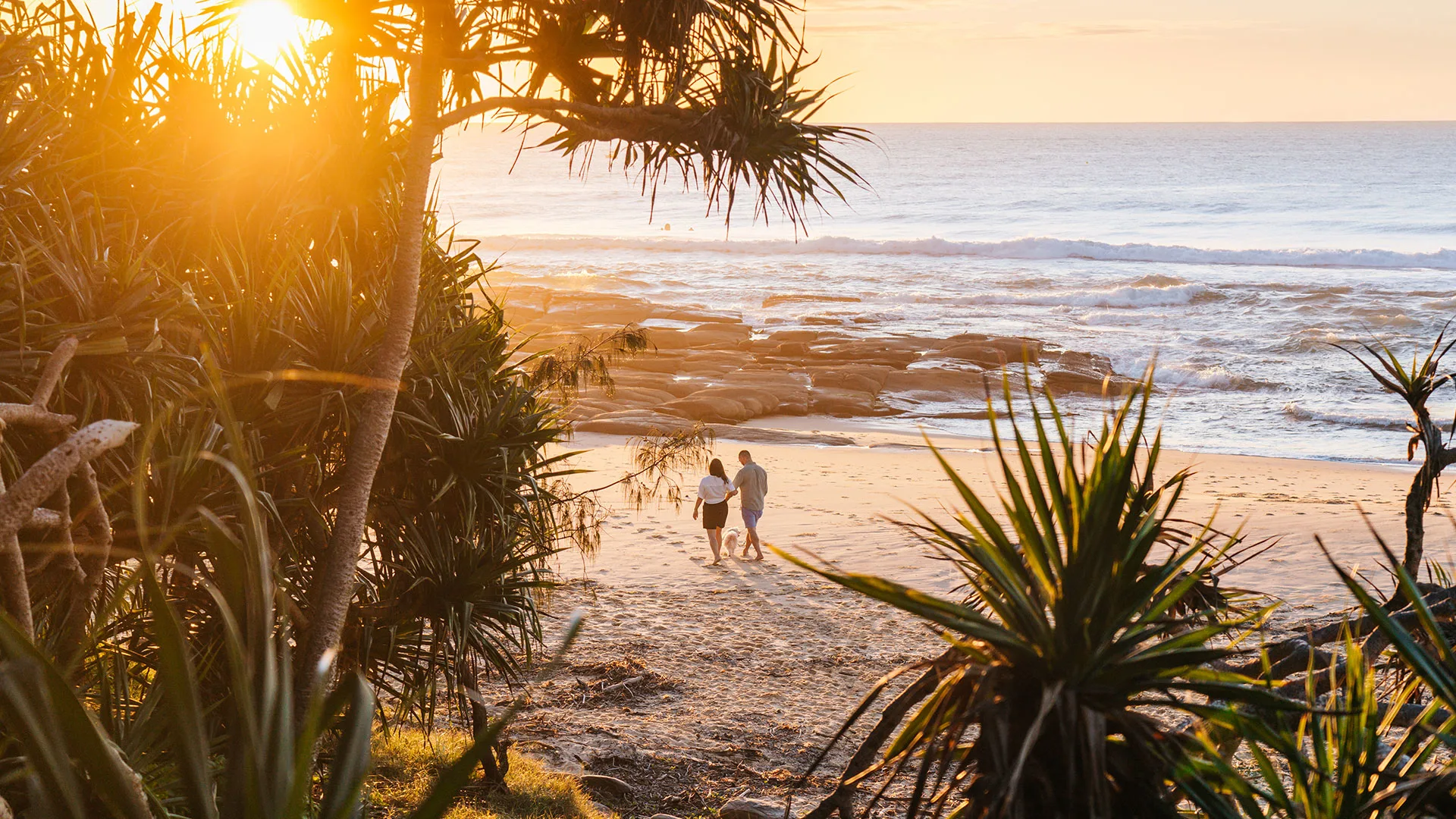 Sunrise at Point Cartwright Beach, Kawana Region