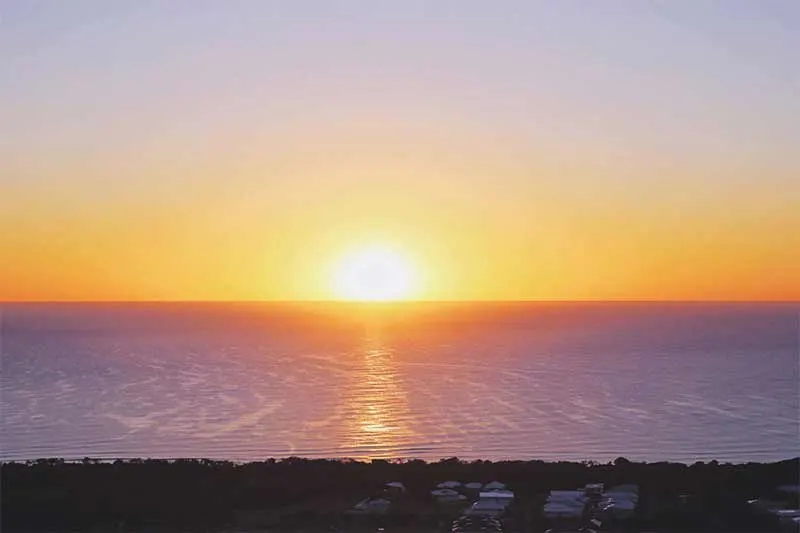 Mount Coolum sunrise. Photo: Kirsty Kane