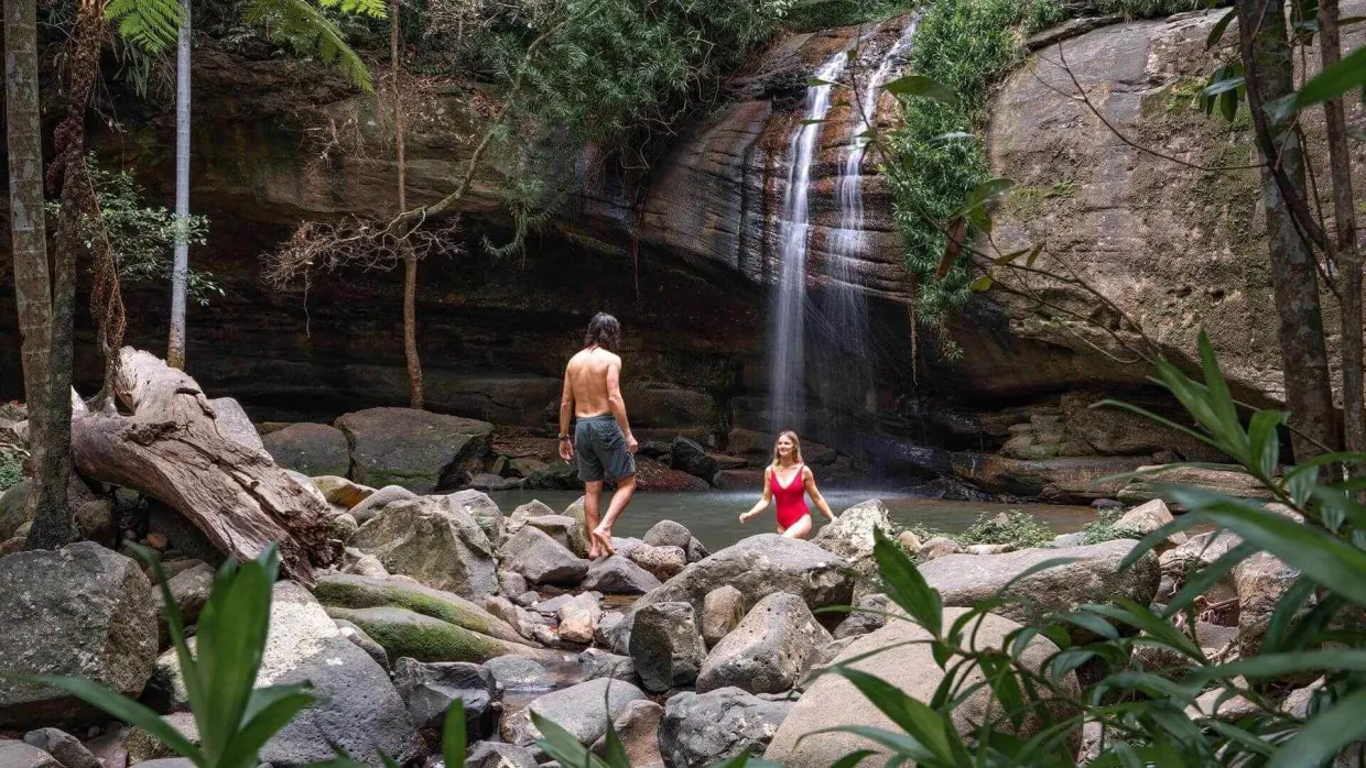 Serenity Falls, Buderim. Credit: All About Adventure