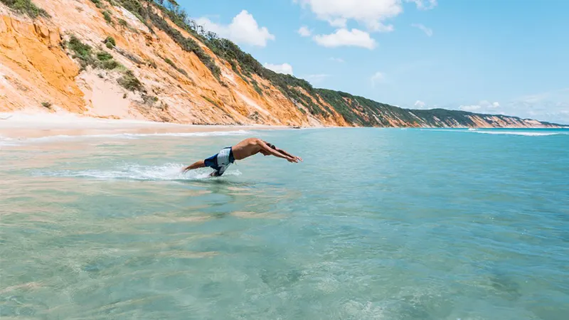 Dive in at Rainbow Beach, Gympie Region