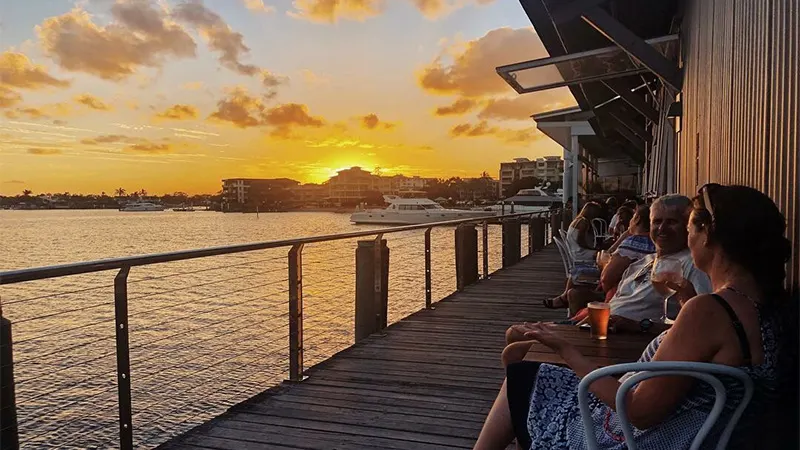 Sunset at the Wharf