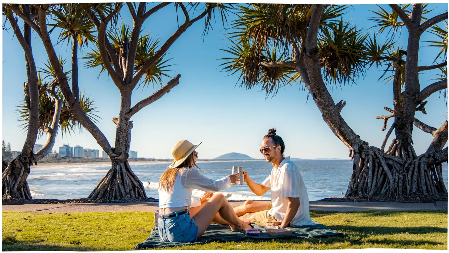 Picnics and sundowners at Alexandra Headland