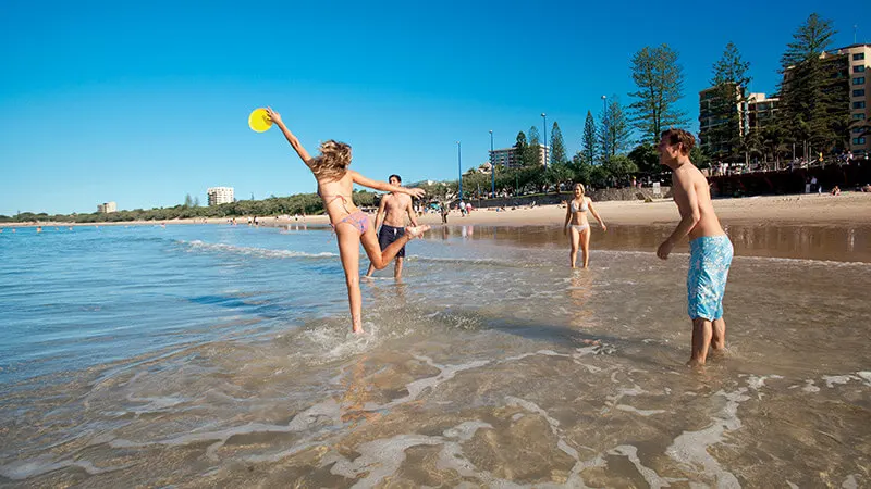 Mooloolaba beach