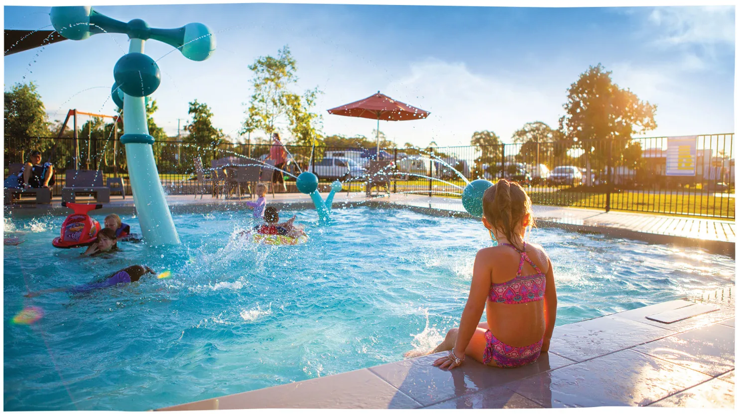 The pool at Ingenia Holidays Rivershore