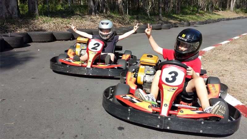 Thrills and fun at Big Kart Track