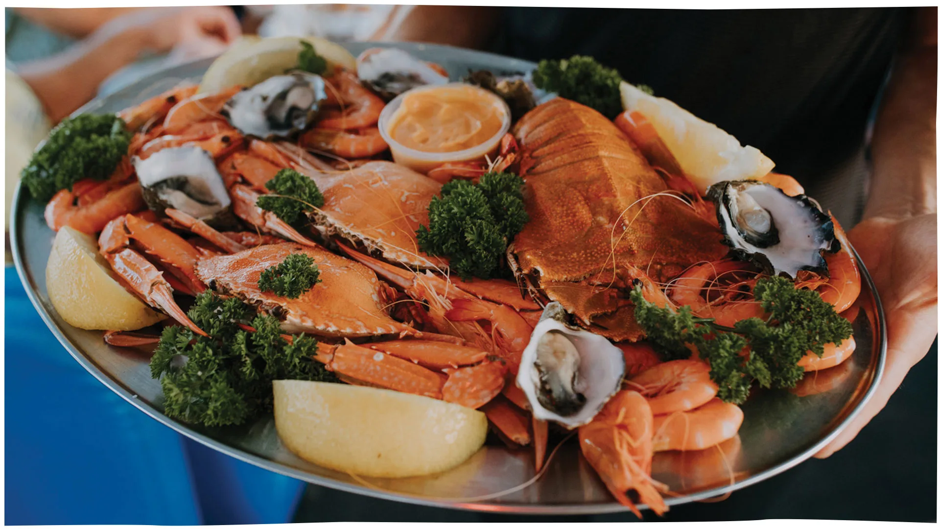 Seafood on Coastal Cruises Mooloolaba