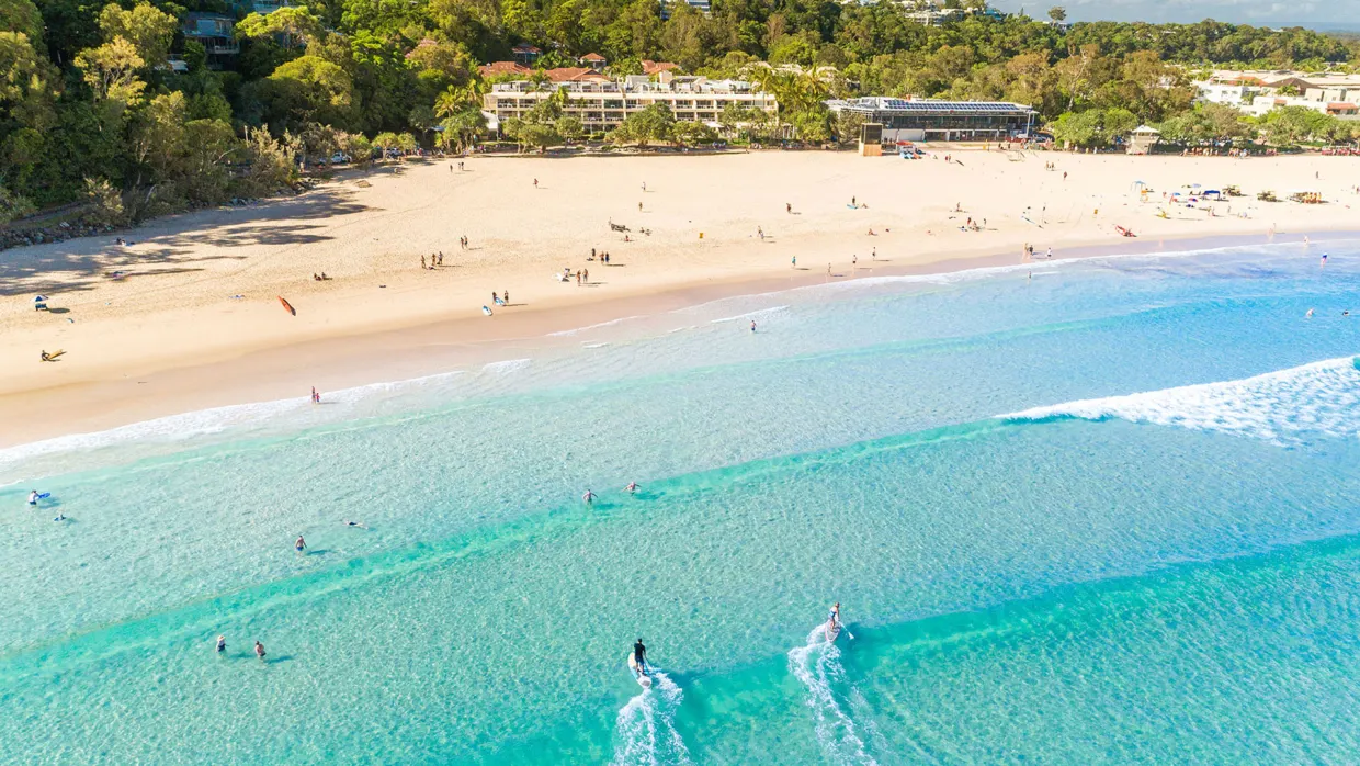 Noosa Heads main beach Credit: TEQ