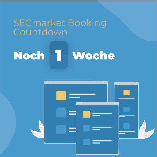 Die SECmarket Booking Plattform I Der Countdown läuft - hero image