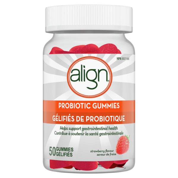 Align Probiotic Strawberry Gummies