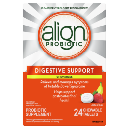 Align Probiotic Supplement Chewable Tablets 