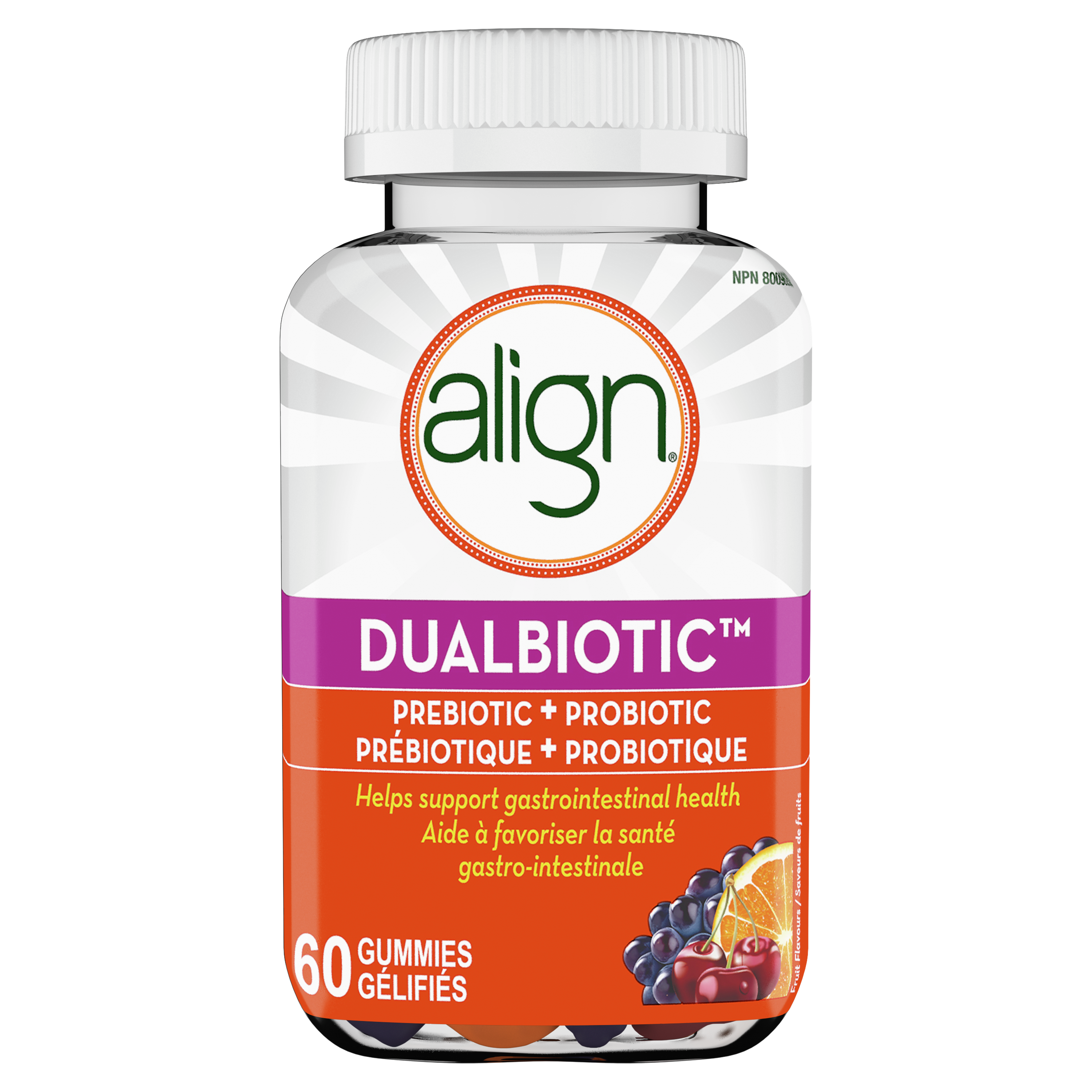 Align Prebiotic + Probiotic Gummies