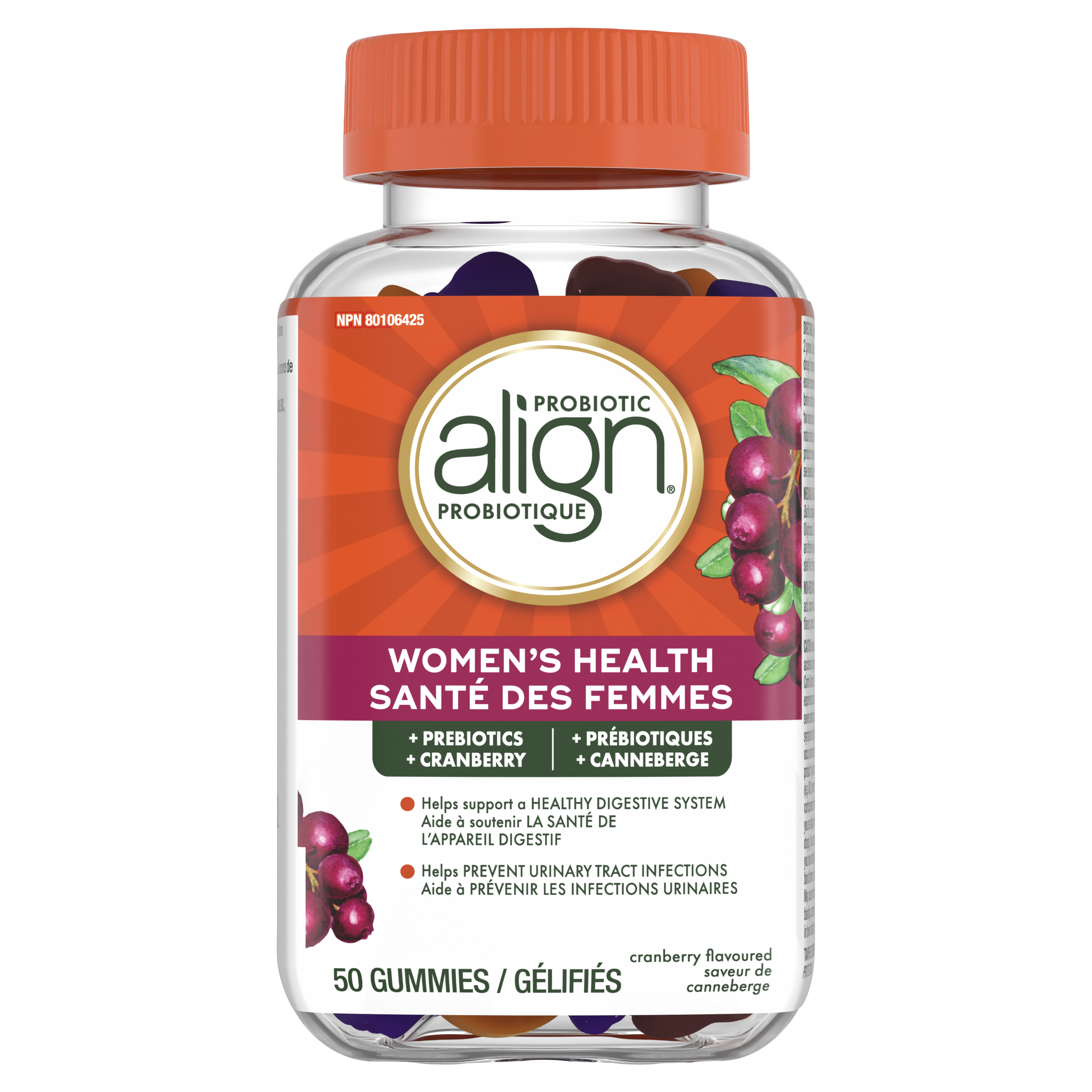 Align Women's Health Prebiotic + Probiotic Gummies Align Women's health probiotic