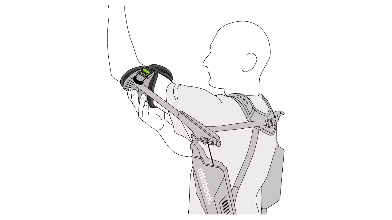 Check level of support. (with arms raised)