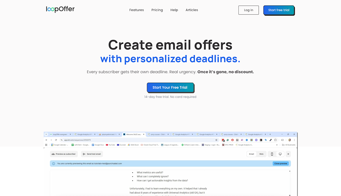 LoopOffer: The “Fake Deadline” Machine That Actually Converts