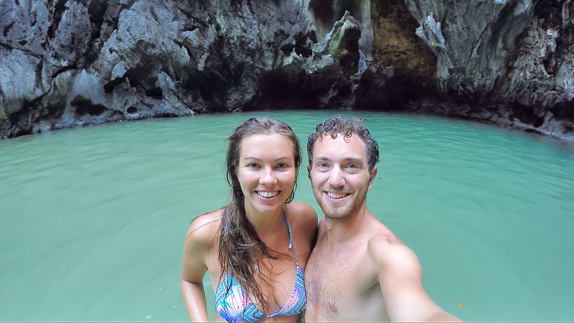 Are we alone in the Secret Lagoon of El Nido Palawan Philippines?