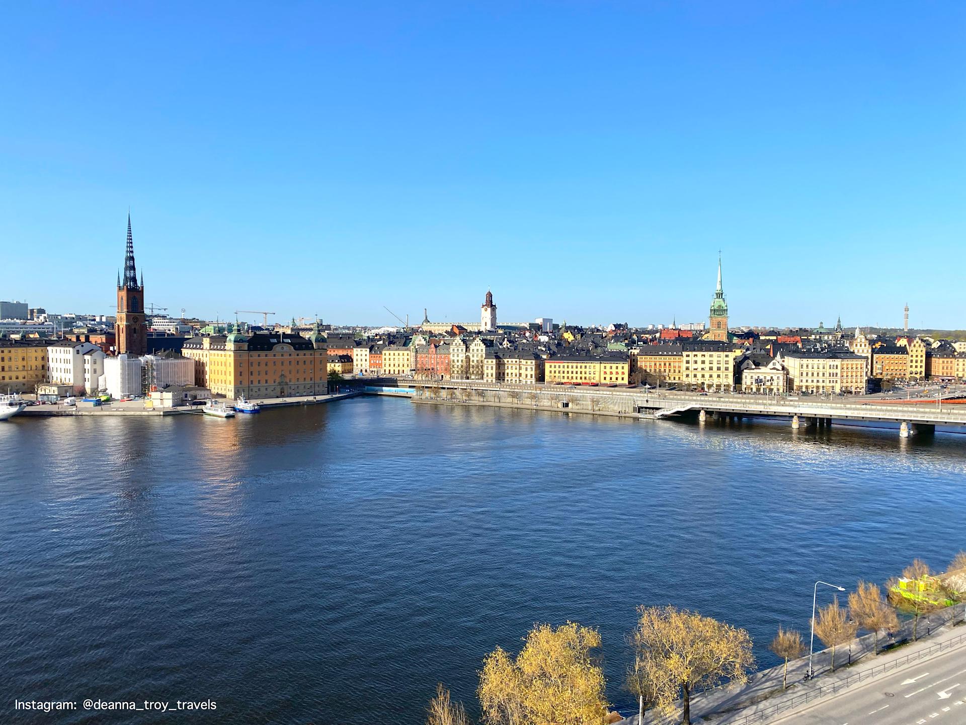 View of Mariaberget Lookout