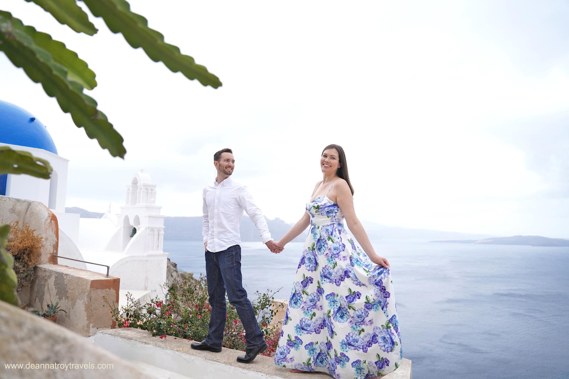 This is one of the photographer shots in the same location as the cell phone shot. As you can see the details are more vibrant and clear, the posing is better and the overall photo lighting is improved.