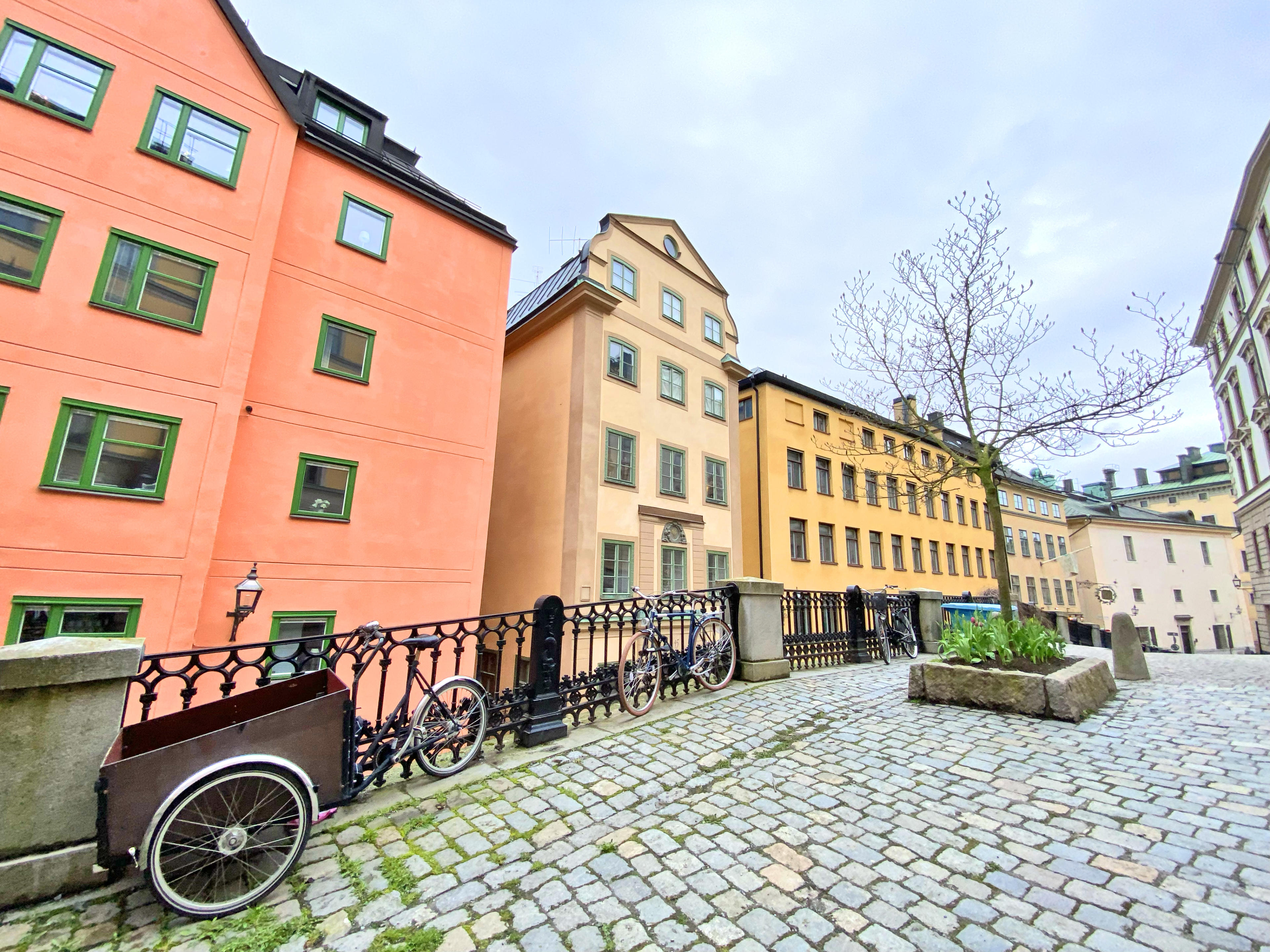 Stockholm is the capital city of Sweden, It's full of colorful buildings, bikes and delicious food.