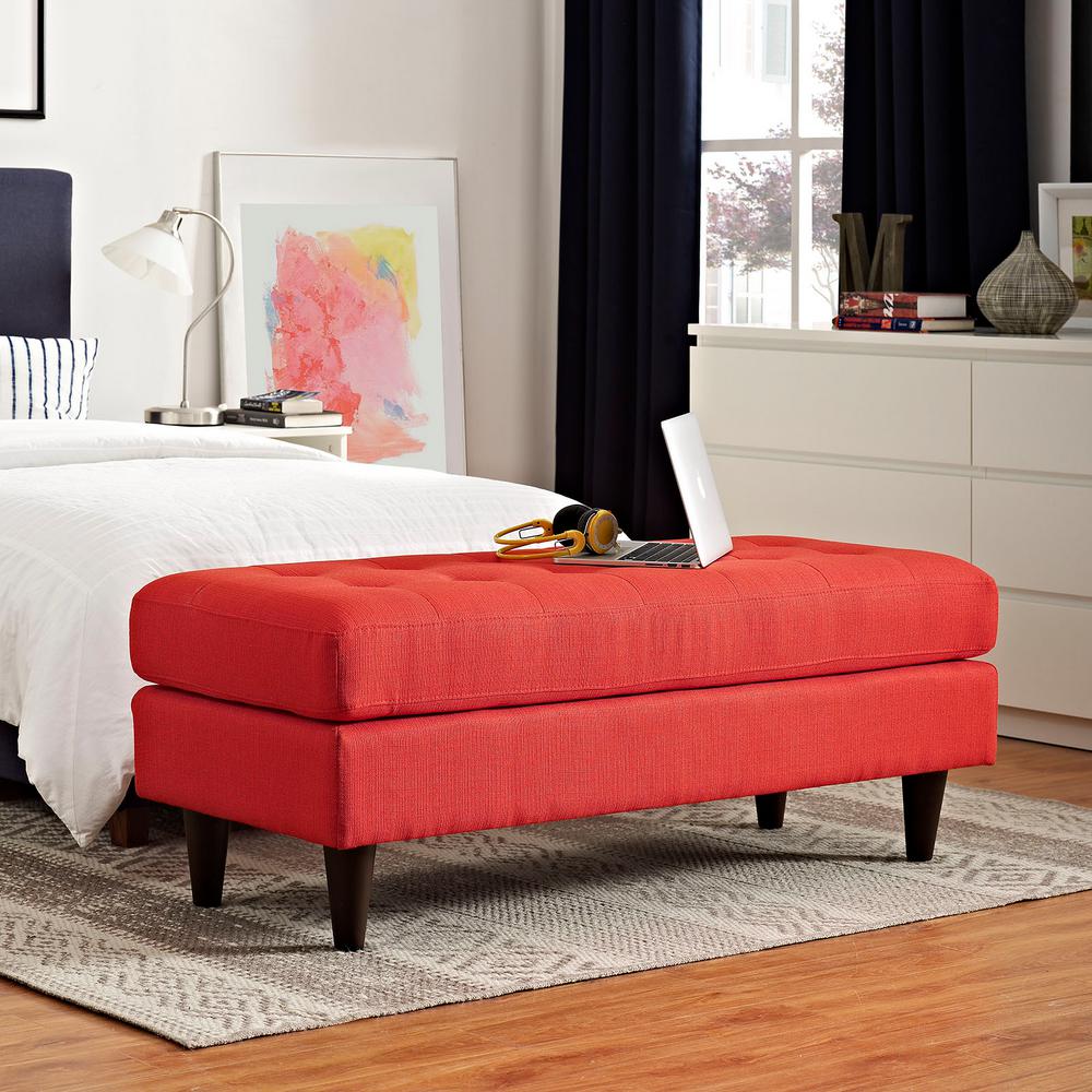 Red bed deals bench