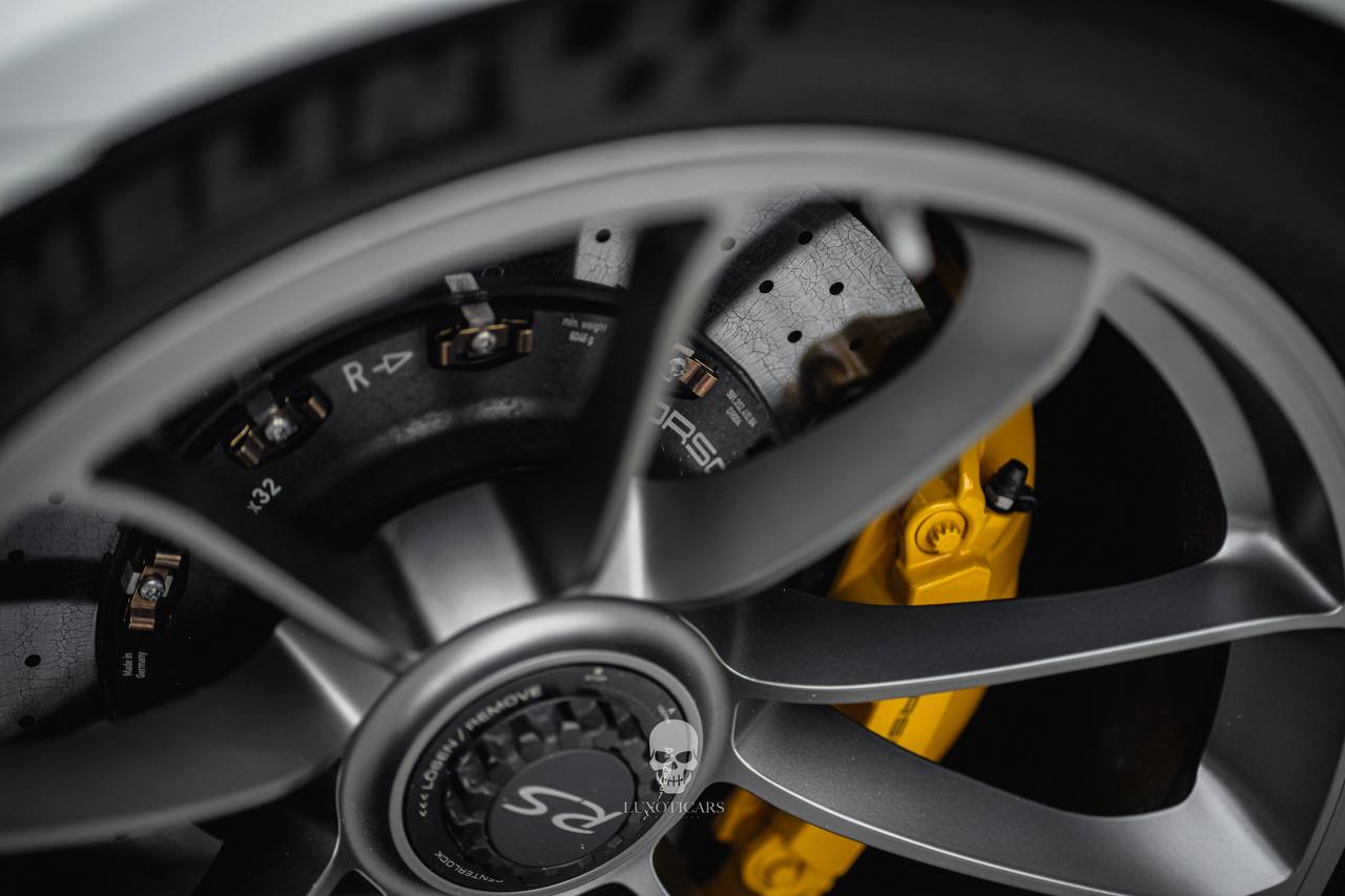 Yellow Brake Caliper