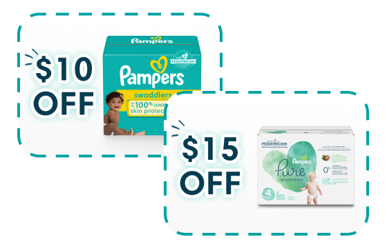 Échanger vos Pampers Cash contre des couches gratuites