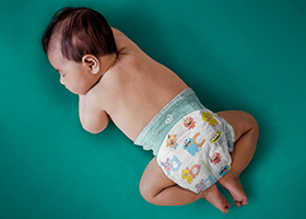 Nouvelles couches Pampers Baby-Dry : une nuit jusqu'à 100% sans