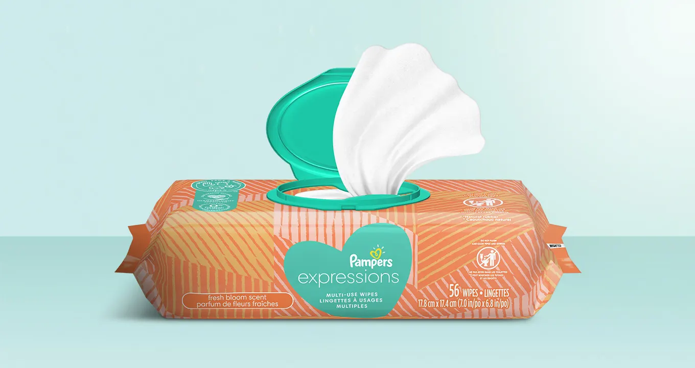 Lingettes Pampers® Expressions