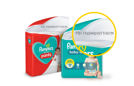 Collectez des Pampers Cash pour chaque paquet