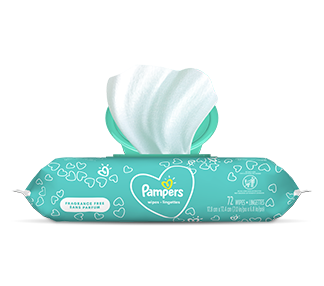 Pampers® Complete Clean™ Non parfumé