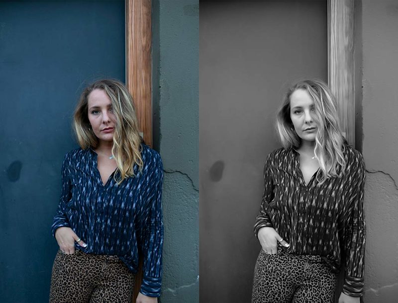 Limograph creating a striking black and white scene in Lightroom