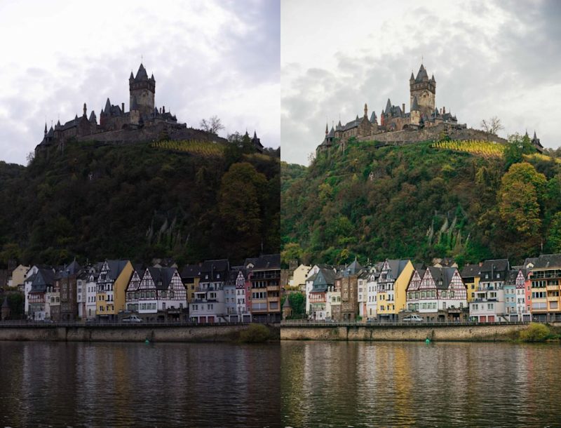 Vibrant landscape brought to life with free Lightroom presets