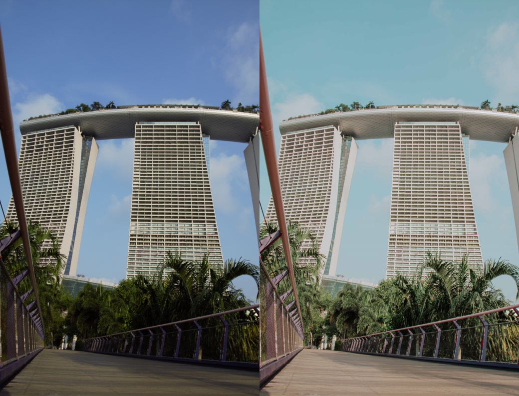 Airy film-like scenery with free Lightroom presets