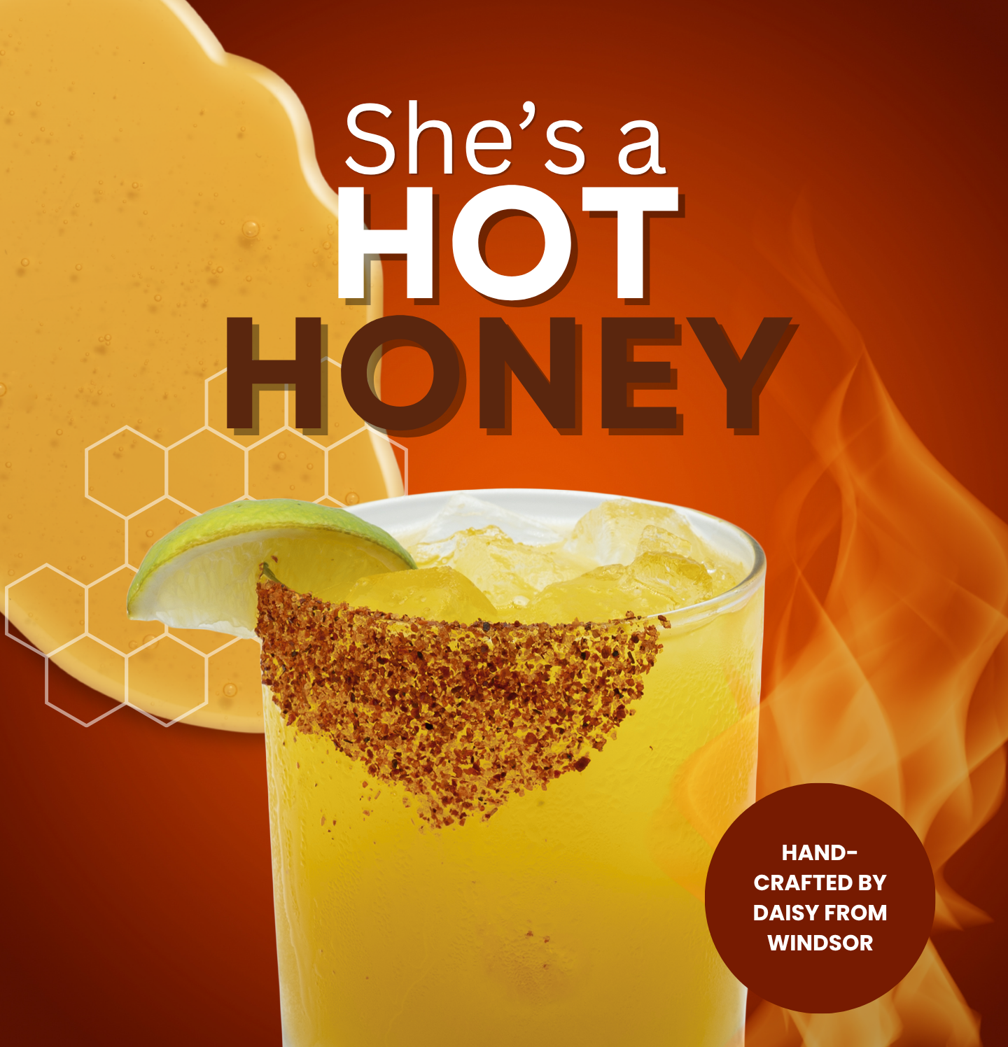 Hot Honey Margarita