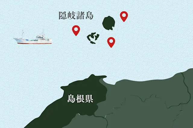 島根県の松葉ガニ漁港