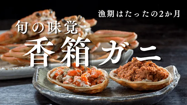 香箱ガニの旬