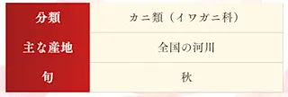 モクズガニ表