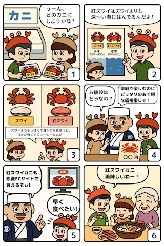 マンガ_紅ズワイガニとは