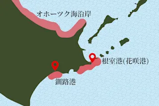 花咲ガニ産地_画像