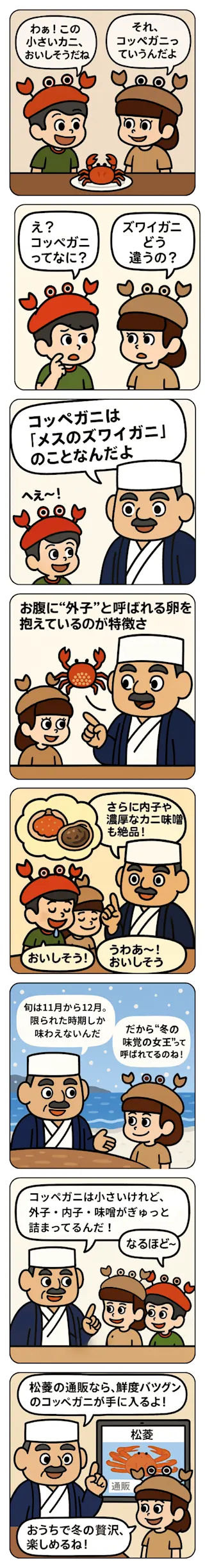 コッペガニとは？マンガ