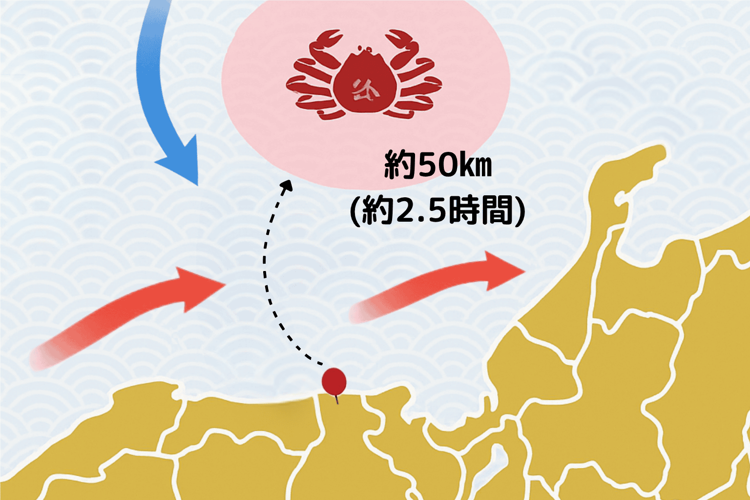 津居山カニとは?好漁場