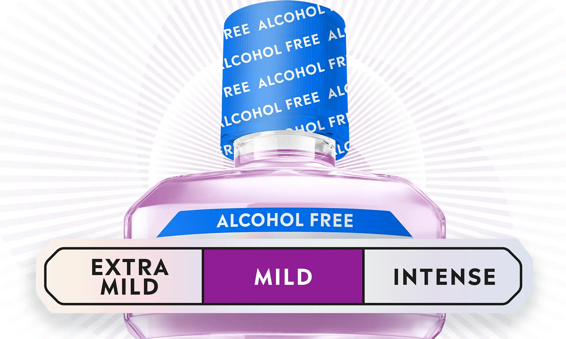 LISTERINE® Find your feel-good intensity - Mild