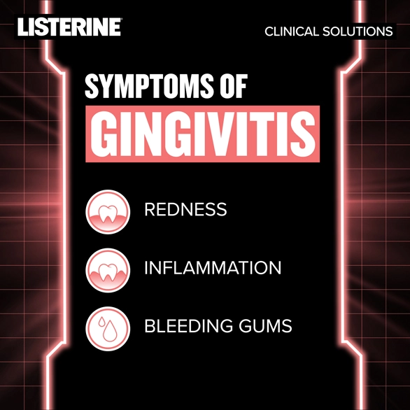 Symptoms of gingivitis