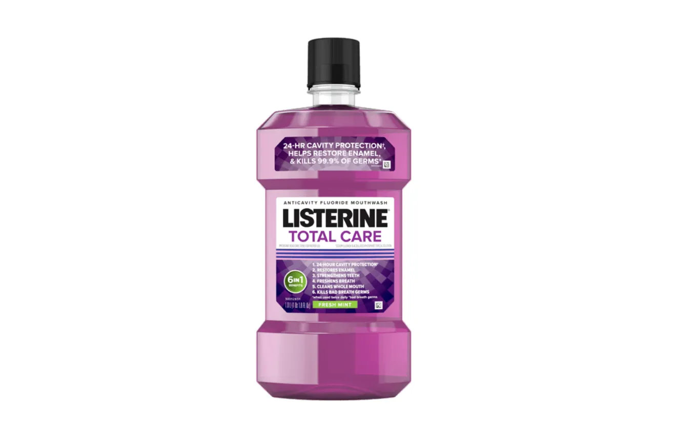 LISTERINE® TOTAL CARE FRESH MINT Anticavity Mouthwash