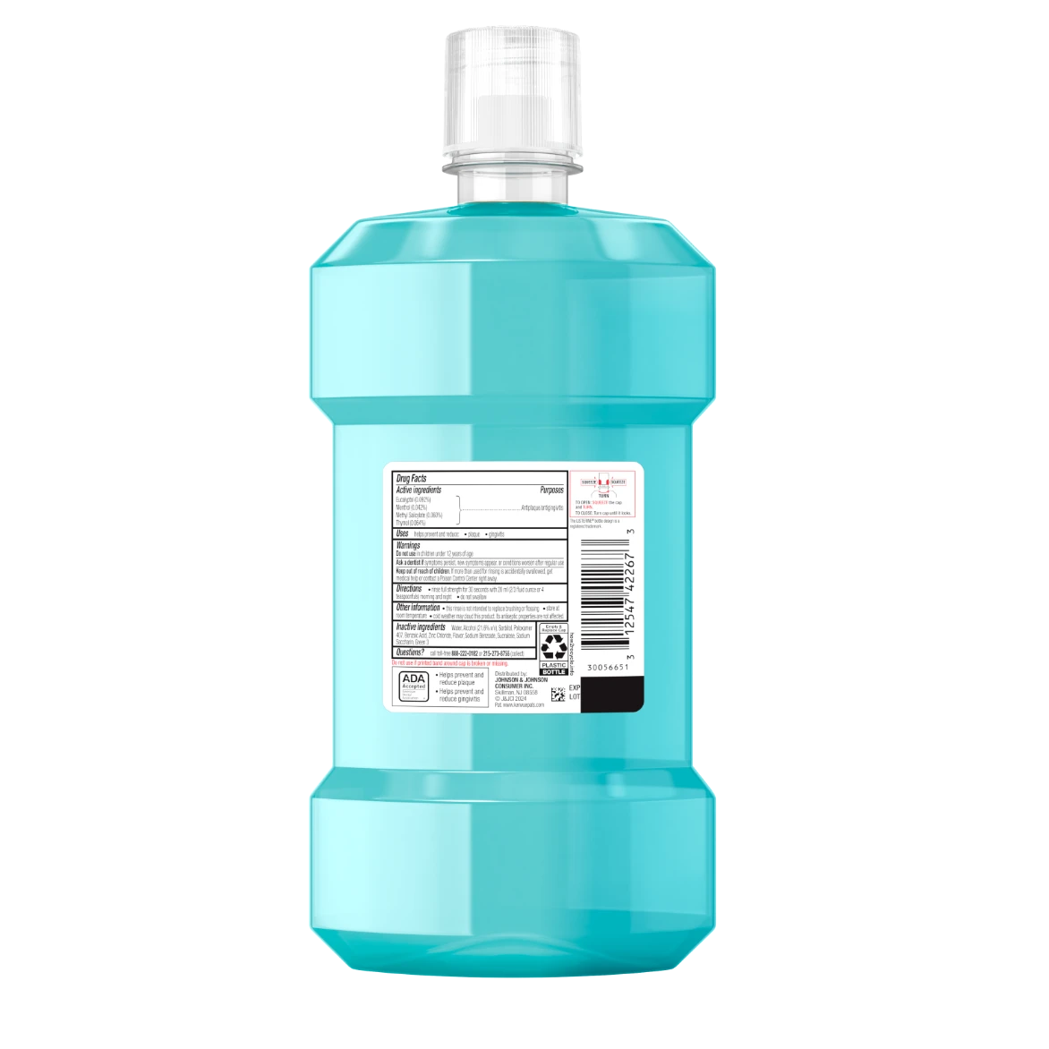 LISTERINE® ULTRACLEAN® COOL MINT® Antiseptic Mouthwash back