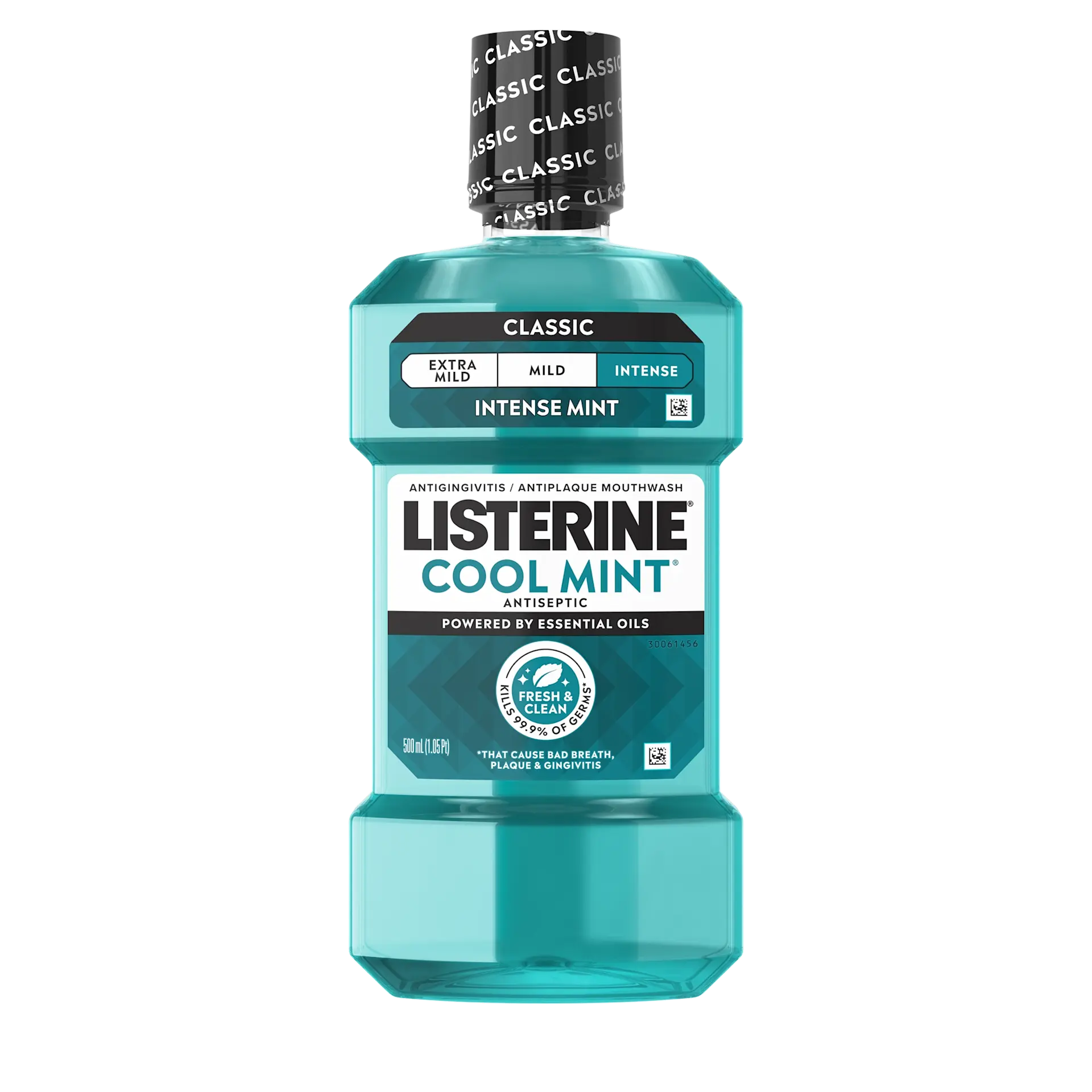 LISTERINE Cool Mint Антибактериска течност за уста, 500 мл